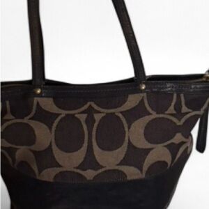 Chic designer denim bag Good condition.